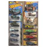 12 Hot Wheels, Matchbox, and Adventure Force Die