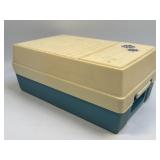 Vintage Rubbermaid Cooler Blue & White Plastic