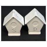 Bird House Salt And Pepper Shakers