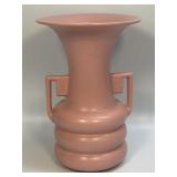 Vintage Abingdon Pink Matte Vase - 9.5ï¿½ Tall -