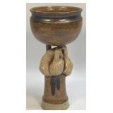 Handmade Pottery Goblet/Chalice 8.5ï¿½