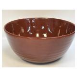 Mid Century Redware 10.75ï¿½ Mixing Bowl (Blemishes