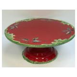 Tracy Porter Christmas Pedestal Cake Stand Tis