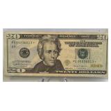 2017 A Series $20 Bill Star Note