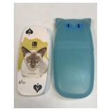 Vintage Umbra Meow Cat Breed Illustrated Playing