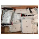 Lot of Flush Mount Voice/Data Modular Jack Covers
