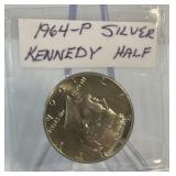 1964-P Silver Kennedy Half Dollar
