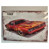 8" x 12"  Metal Sign as Pictured
