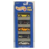 5 Assorted Hot Wheels Die Cast Cars as Pictured