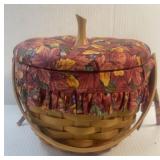 Longaberger 1997 Large Pumpkin Shaped Basket
