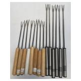 14 Fondue Forks As Pictured