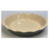 Emile Henry Pie Dish Green 31-66 France 10.5ï¿½ X