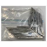 Bag Of Assorted Angle Brackets 10-5ï¿½X 5ï¿½, 3-3ï¿½ X