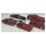 5 Assorted Jada Die Cast Cars As Pictured