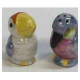 Vintage Salt and Pepper Set Birds Japan