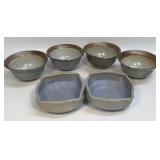 Assorted Pottery Bowls As Pictured