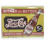 12ï¿½ X 16.75ï¿½ Metal Sign As Pictured