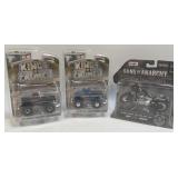 3 Assorted Die Cast Cars As Pictured NIB