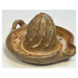 Vintage Signed Ceramic Studio Pottery Hand Citrus