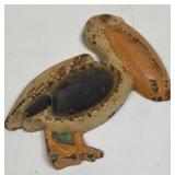 Vintage Cast Iron Pelican Ashtray 3.5ï¿½