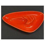 Vintage Maddux Of California Speckled Orange