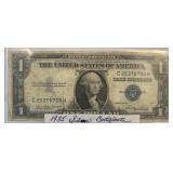 1935 Series Silver Certificate One Dollar Bill
