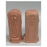 Vintage Sigma Gas Pump Salt and Pepper Shakers As