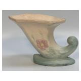 Hull Pottery Vintage Dogwood Cornucopia Vase #322
