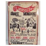 8" x 12"  Metal Sign as Pictured