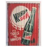 Retro Mountain Dew Corrugated It