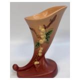 Vintage Roseville Snowberry Cornucopia #ICC-6