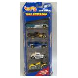 5 Assorted Hot Wheels Die Cast Cars As Pictured