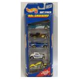 5 Assorted Hot Wheels Die Cast Cars As Pictured
