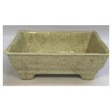 Vintage Rectangle Pottery Footed Planter 9ï¿½