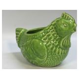 Vintage Treasure Craft Chicken Planter 5ï¿½ Tall