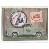 12ï¿½ X 16.75ï¿½ Metal Sign As Pictured