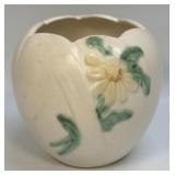 Weller Pottery Yellow Daisy Bouquet Vase, B-3