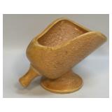 Vintage Hull Pottery Scoop Planter F476 Tangerine