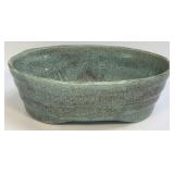 Small Bonsai Oval Pot Glazed 10.25ï¿½