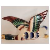 Ceramic Mallard Duck Wall Pocket by Betson