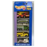 5 Assorted Hot Wheels Die Cast Cars As Pictured