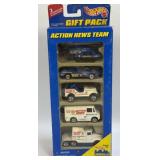 5 Assorted Hot Wheels Die Cast Cars As Pictured