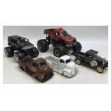 5 Assorted Die Cast Cars As Pictured