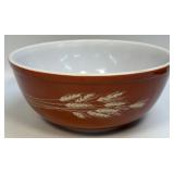 Vintage Pyrex Autumn Harvest Mixing Bowl Orange
