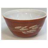 Vintage Pyrex Autumn Harvest Mixing Bowl Orange