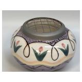 Ashley Tulip Ceramic POTPOURRI HOLDER 5" Round