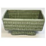 UN-Marked McCoy Green Glaze Vintage Planter 8ï¿½