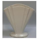Vintage Art Deco Fan Vase 8.25ï¿½