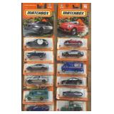 12 Matchbox Die Cast Cars As Pictured NOS
