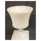O. Brody Co. Vintage White Milk Glass 7" Pedestal
